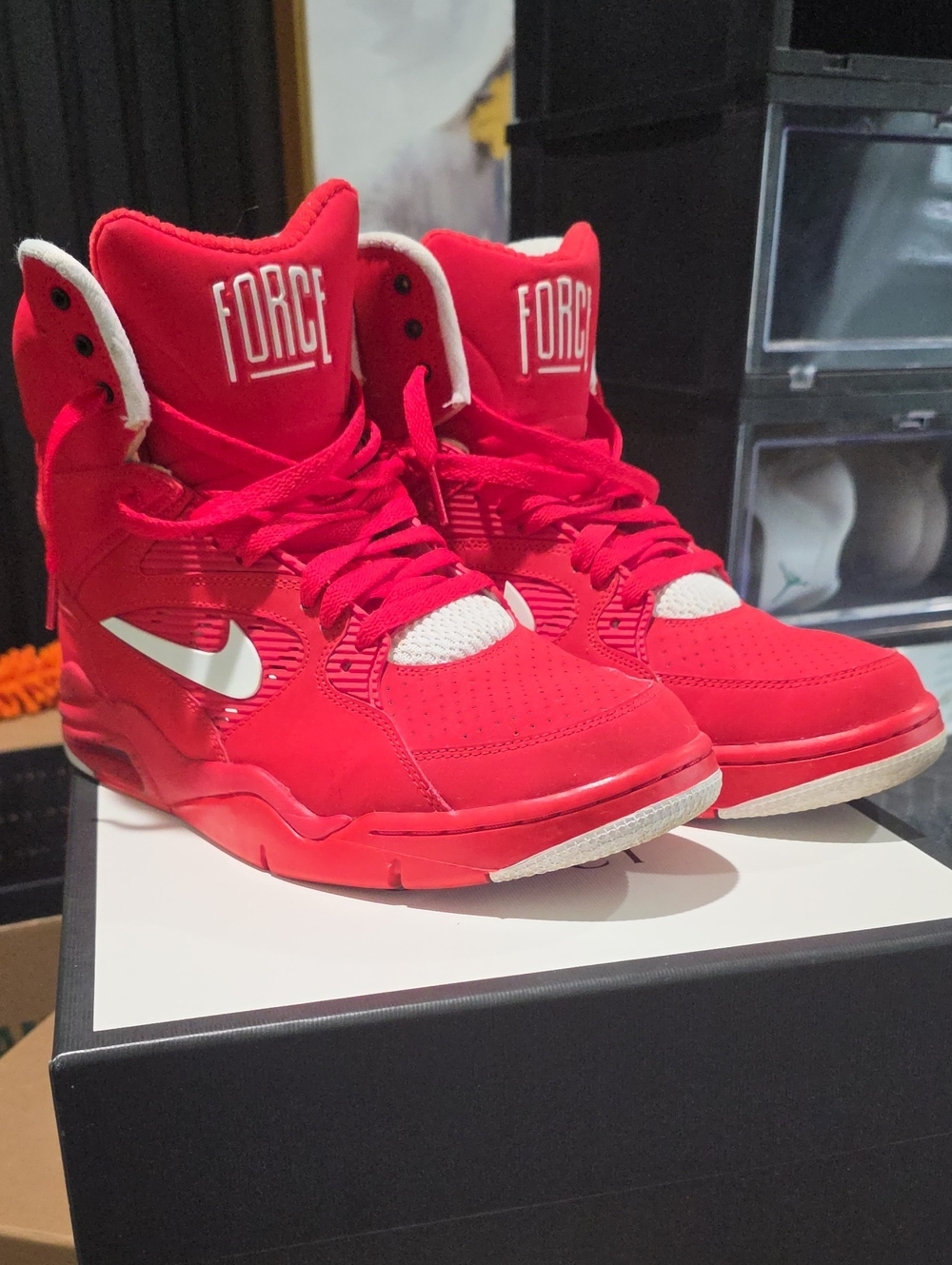 The Nike Air Command Force 'University Red' (style code 684715-600)